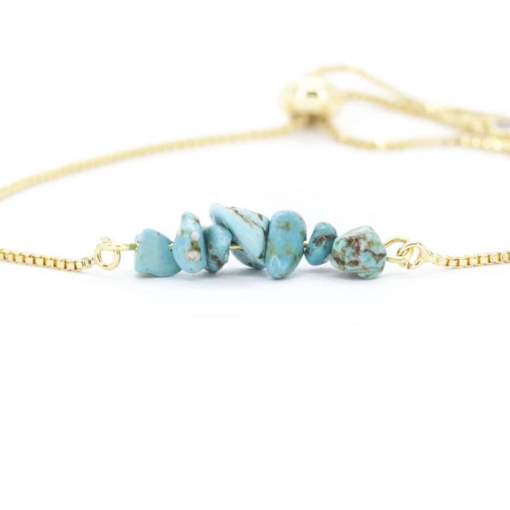 Turquoise Rock Candy Bracelet